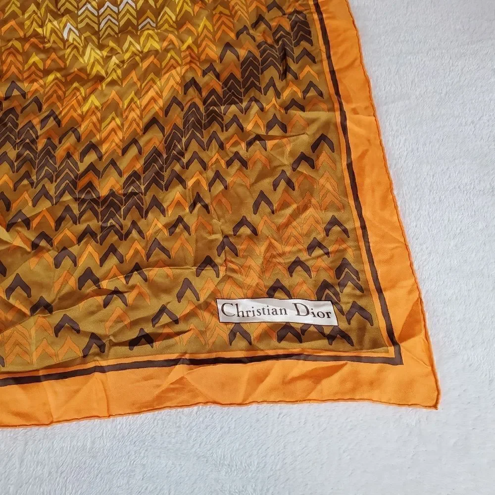 Christian Dior Silk Handkerchief